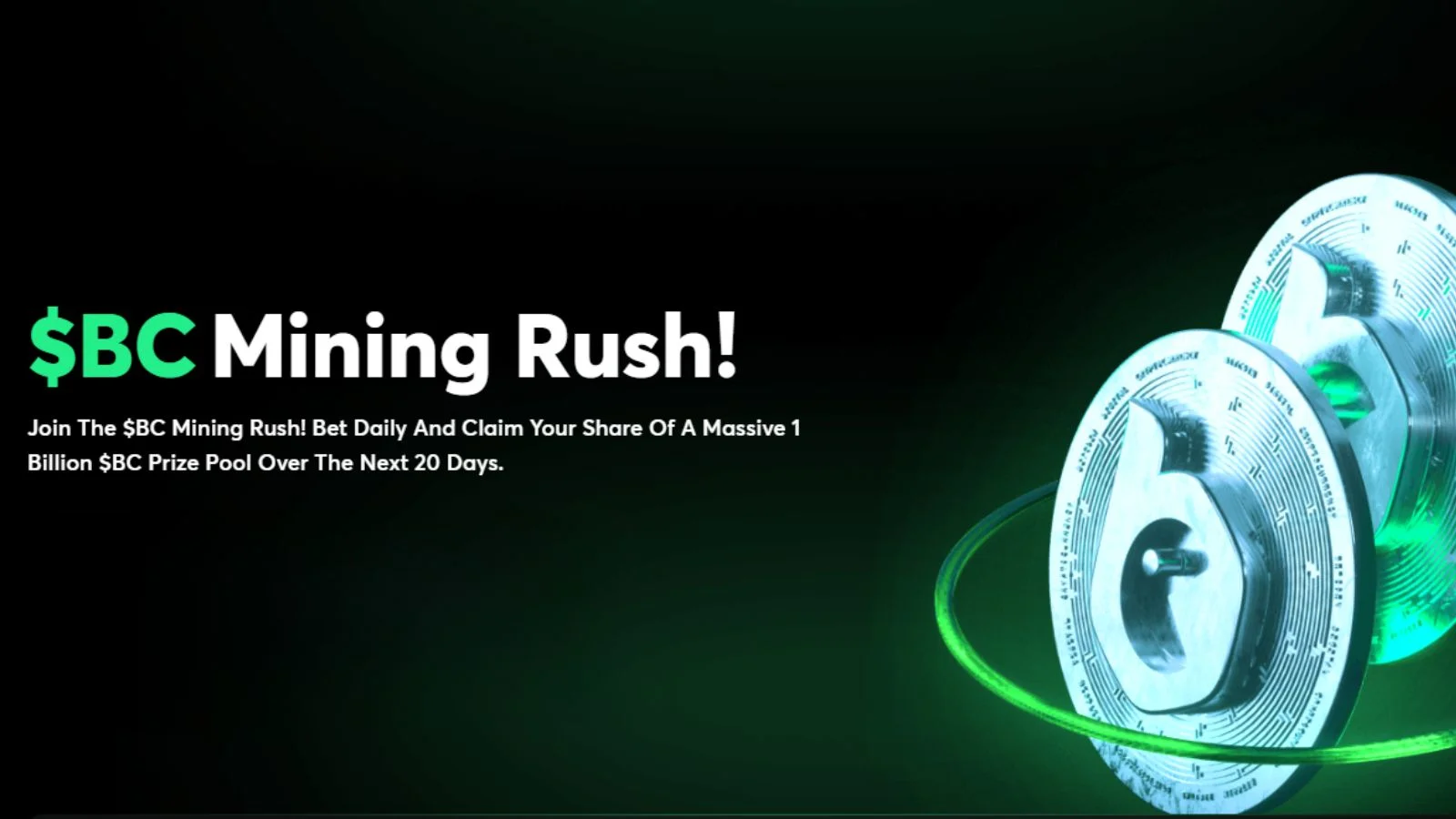 Get Ready for the BC.GAME Mining Event: 1 Billion $BC in Prizes!