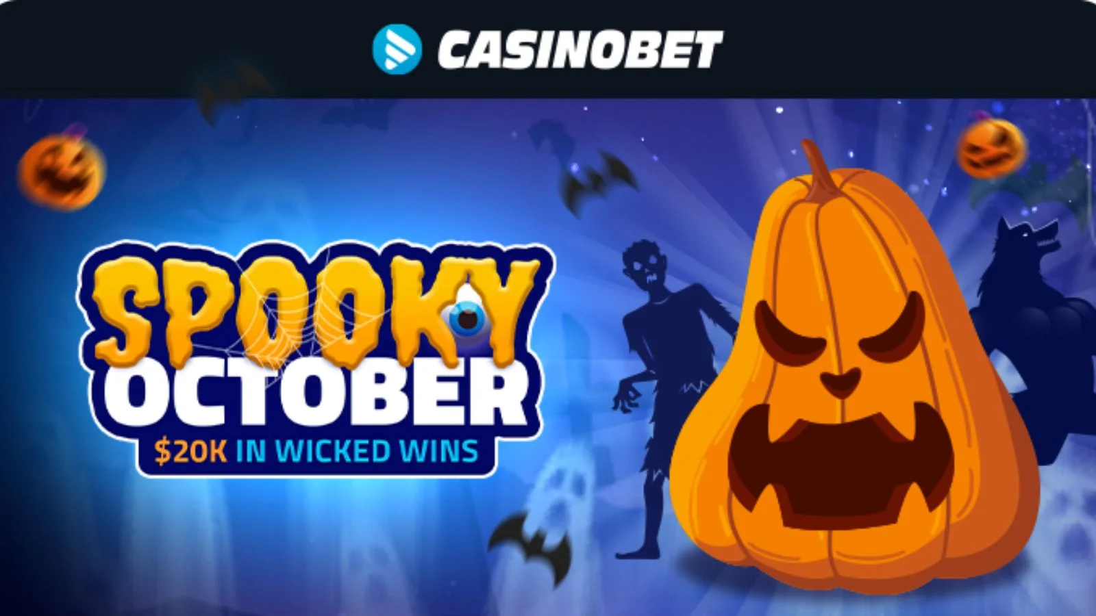 🎃 CASINOBET Scatena Oltre $20K in Premi e Tornei Casinò di Halloween
