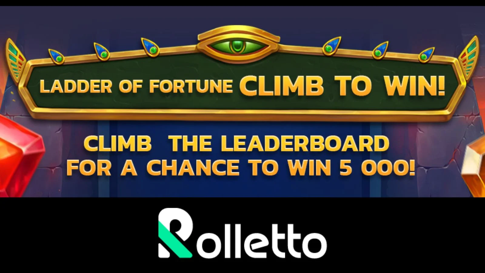 Climb Your Way to Big Wins with the Ladder of Fortune at Rolletto Casino!