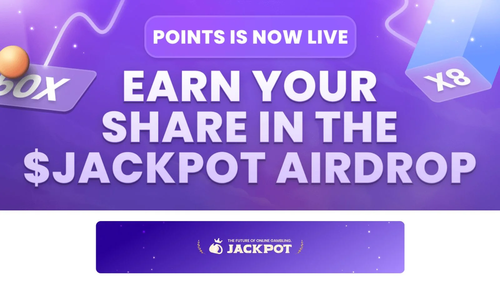 💰 Jackpot.bet Casino Launches the $JACKPOT Airdrop – It’s Your Turn to Be the House!