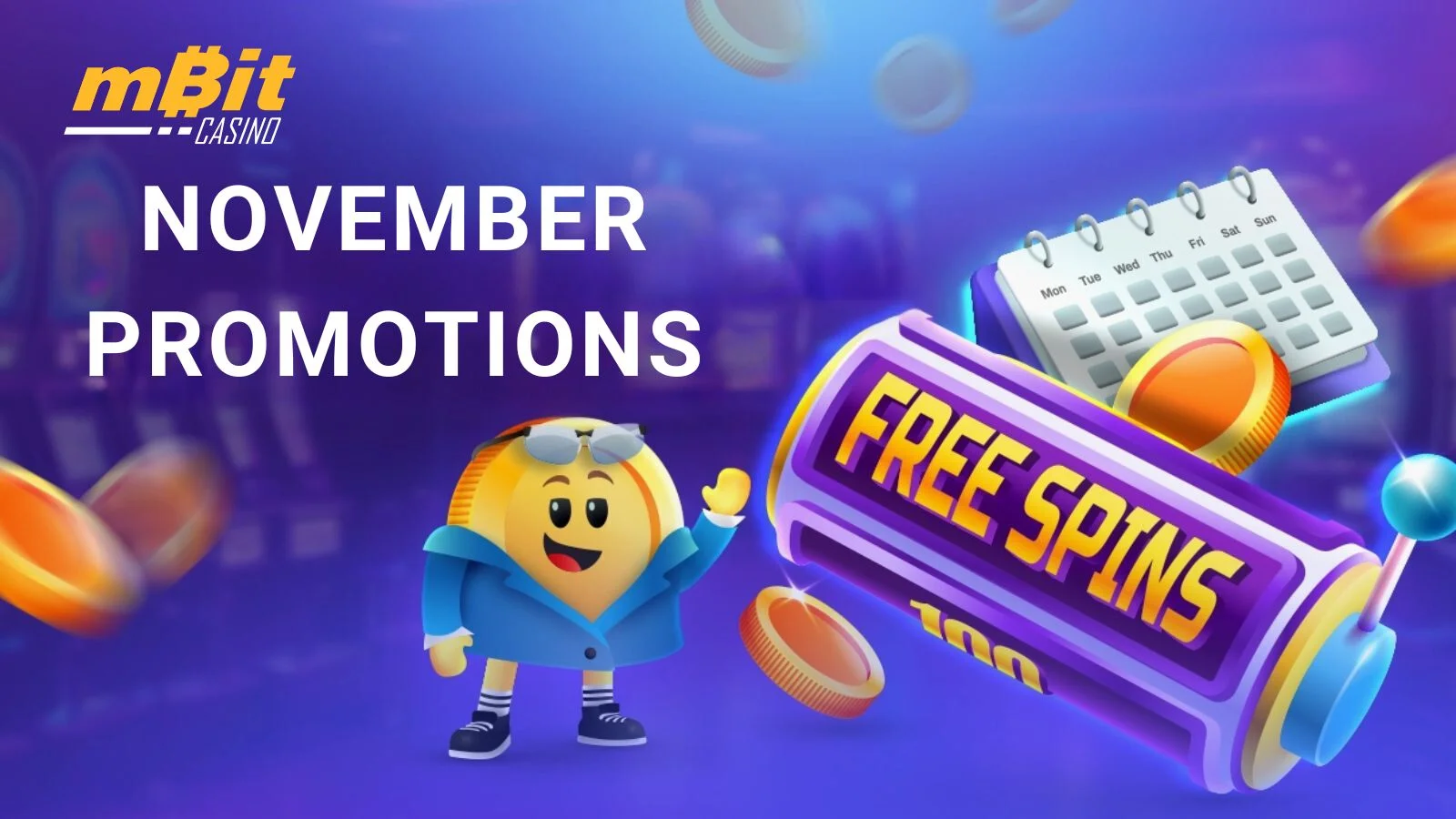 mBitcasino November Promotions: Free Spins, Massive Prize Pools & Exclusive Rewards!