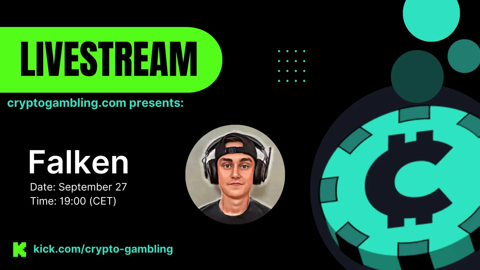 New Streamer Tonight on our Kick Channel