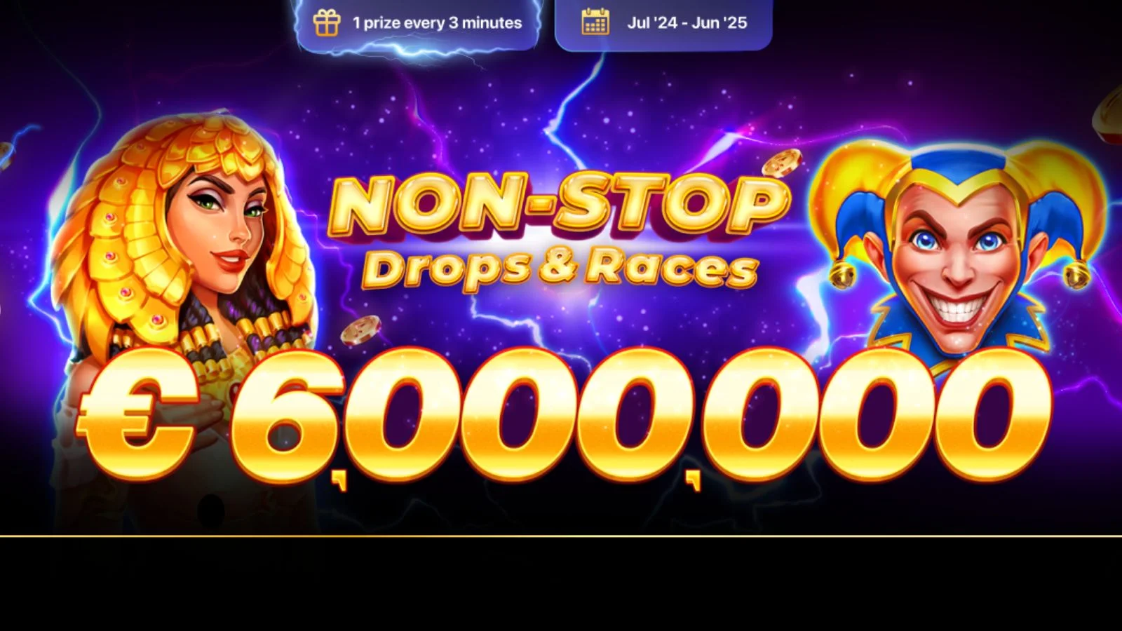 Playson spúšťa najväčšie Non-Stop Drops a Závody všetkých čias o 6 000 000 €