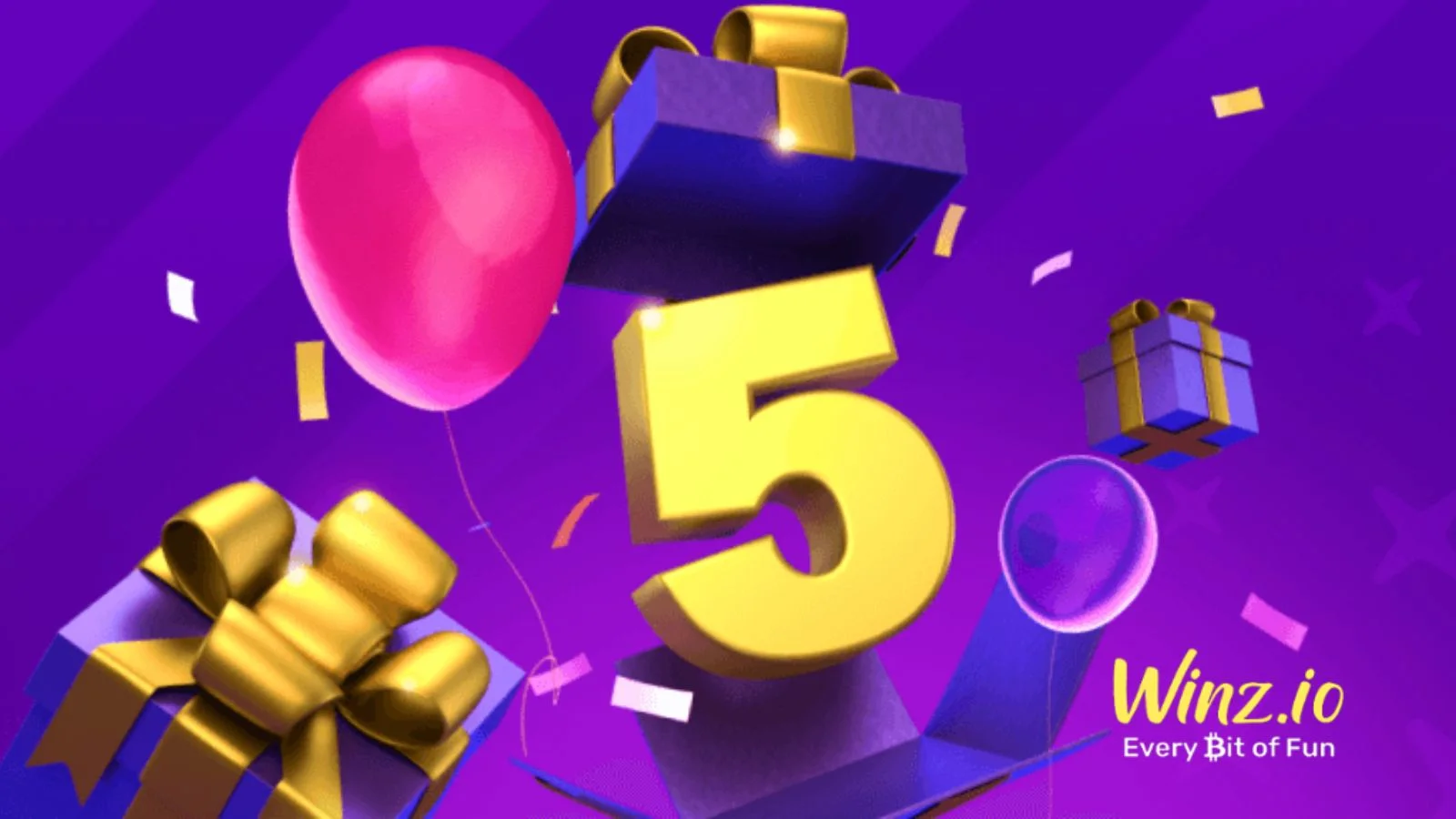 🎉 Winz.io Turns 5 – And You're Invited to the Ultimate Party! 🎂