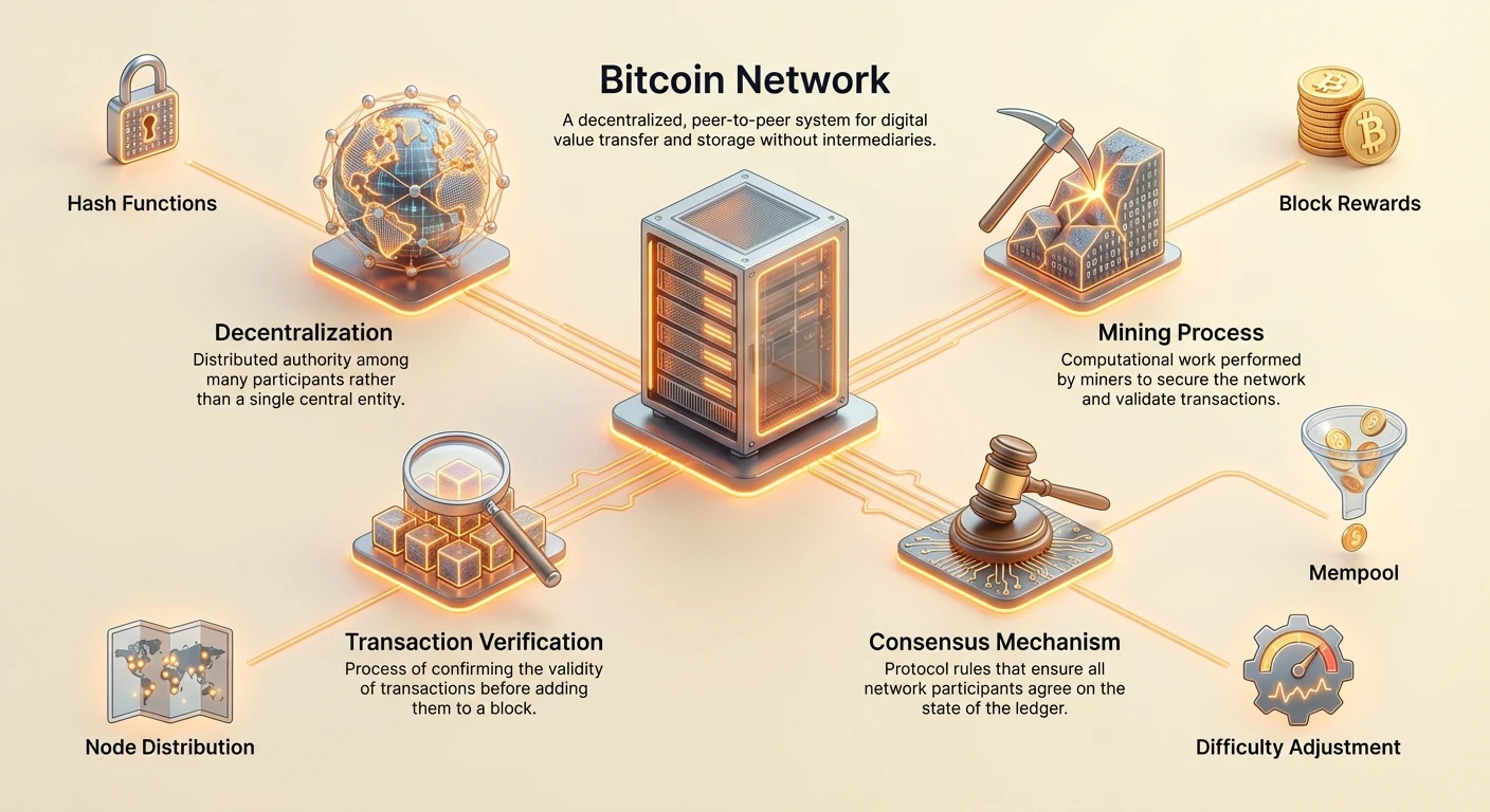 Infographic illustrating three core pillars of digital asset security: private keys for control, cold storage for offline protection, and secure redundancy for backups.