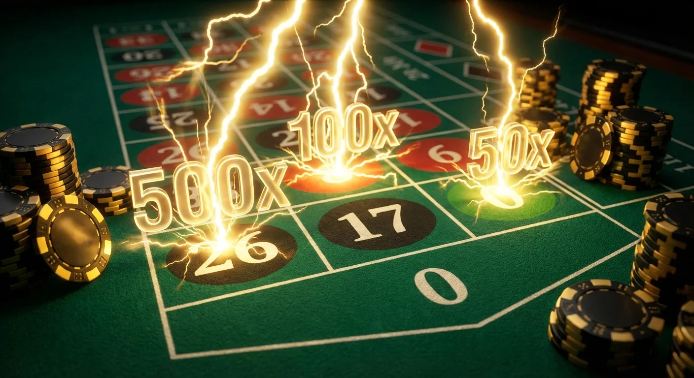 Lightning Roulette: Strategy for Multiplier Games
