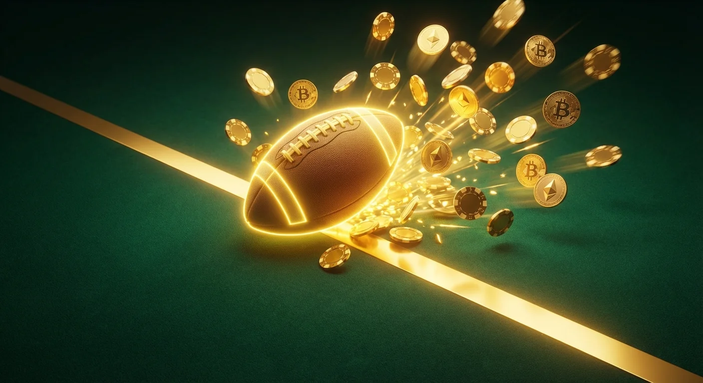Paris NFL 101 : Pariez sur le football américain avec des cryptomonnaies